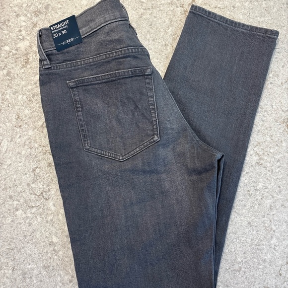 J. Crew Other - J. CREW Factory Men's Straight Signature Flex Size  30x30 Washed Grey NWT